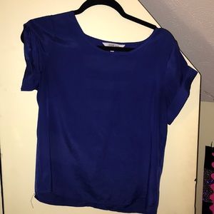 Navy blue blouse